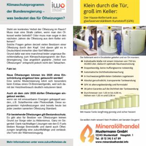 Vorlage Flyer Ölheizung